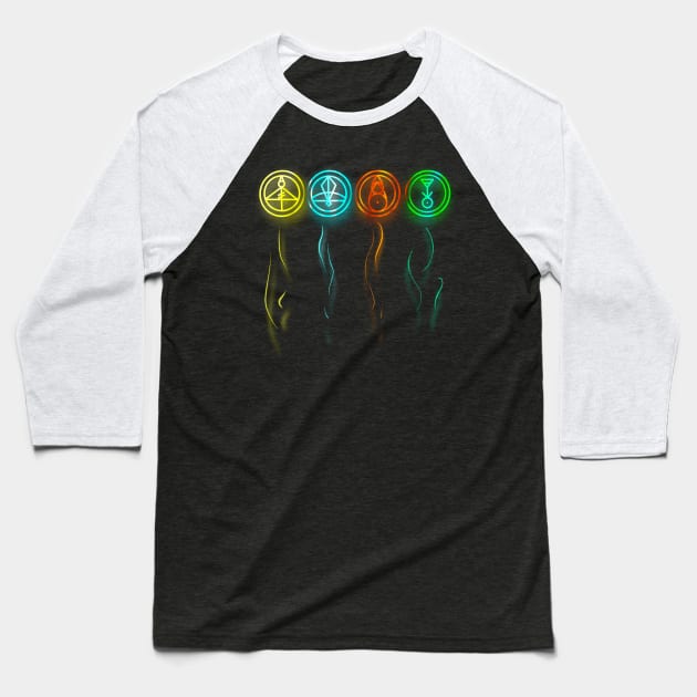 Owl House Glyphs! Baseball T-Shirt by Danispolez_illustrations